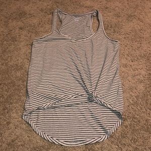 Striped tank top